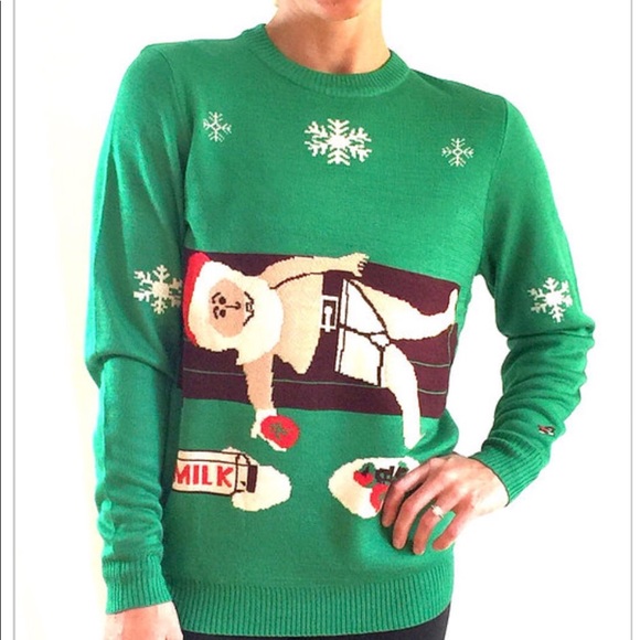 Passed Out/DrunkSanta Ugly Christmas Sweater. NWT! - Picture 1 of 4